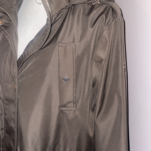Michael Kors Khaki Hooded Jacket - Picture 3 of 8